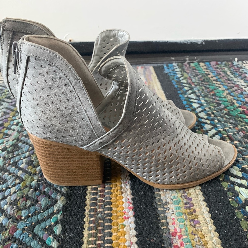 J. Adams Peep-toe Booties - Size 9